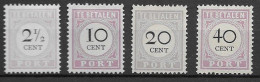 Suriname 1892-96, 4 Waarden Type I MNG, Kw 40 EUR (SN 2634) - Surinam ... - 1975