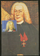 Portugal Carte Maximum 1999 Marquis De Pombal Reconstruteur Tremblement De Terre 1755 Maxicard Earthquake Rebuilder - Maximumkarten (MC)