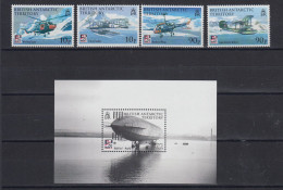 British Antarctic Territory (BAT) Fly Navy 4v + M/s ** Mnh (ZO153) - Ongebruikt