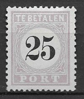 Suriname 1886-88, NVPH P5 Type III MNG, Kw 26 EUR (SN 2637) - Suriname ... - 1975