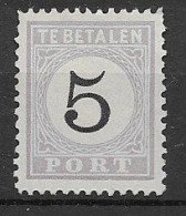 Suriname 1886-88, NVPH P2 Type III MNG, Kw 13.5 EUR (SN 2638) - Suriname ... - 1975