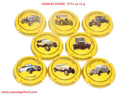 Série De 8 Capsules De Champagne - CHARLES DUGNE N°11 Au 11.e - Verzamelingen