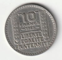 10 Francs Turin Argent 1929 - Silver - - 10 Francs