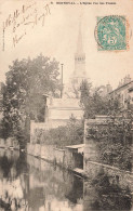FRANCE - Bonneval - Vue Panoramique De L'église Vue Des Fossés - Carte Postale Ancienne - Bonneval