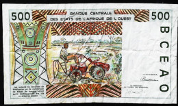 ► 500 Cinq Cents Francs 1984 BCEAO  -SENEGAL - Banque Centrale Des états De L'Afrique De L'ouest - Senegal