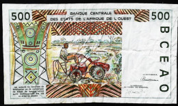 ► 500 Cinq Cents Francs 1984 BCEAO  -SENEGAL - Banque Centrale Des états De L'Afrique De L'ouest - Sénégal