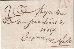 Complete Brief 14 Augustus 1788 Antwerpen Naar Aalst  Met A In Cirkel - 1714-1794 (Paesi Bassi Austriaci)