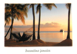 Format Spécial - 170 X 125 Mms - Jamaique - Jamaica - Dreamtime Jamaica - Hamak Entre 2 Palmiers - Carte Neuve - Voir Sc - Giamaica