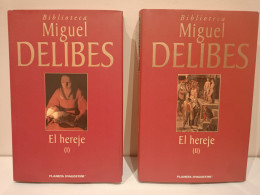 El Hereje. II Tomos (completo). Miguel Delibes. Planeta De Agostini. 1998. 501 Pp. - Cultura