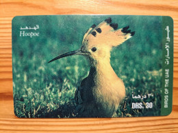 Prepaid Phonecard United Arab Emirates, Etisalat - Bird - Emiratos Arábes Unidos