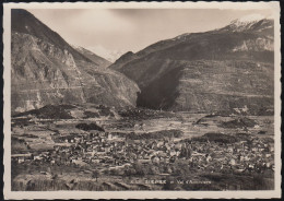 Schweiz - 3960 Sierre - Alte Ortsansicht Mit KIrche - Sierre