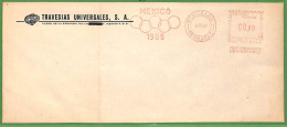 ZA1898 - MEXICO - POSTAL HISTORY - 1968  OLYMPIC Red Mechanical Postmark - Summer 1968: Mexico City