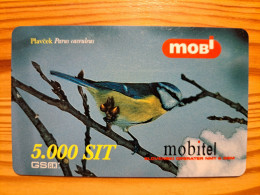 Prepaid Phonecard Slovenia, Mobi - Bird - Slovenia