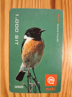 Prepaid Phonecard Slovenia, Mobi - Bird - Eslovenia