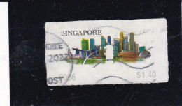 Singapore 2017 SKYLINE Design Used - Singapur (1959-...)