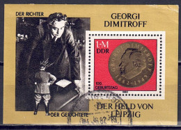 DDR 1982 - Georgi Dimitrow, Block 68, Gestempelt / Used - 1981-1990