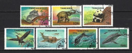 Tanzanie 1994 Animaux Sauvages (130) Yvert N° 1654 à 1660 Oblitéré Used - Tanzania (1964-...)