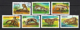 Tanzanie 1996 Animaux Sauvages (131) Yvert N° 1913 à 1919 Oblitéré Used - Tanzania (1964-...)