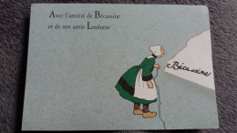 CPM BD BANDE DESSINEE BECASSINE AVEC L AMITIE DE BECASSINE ET DE SON AMIE LOULOTTE - Bandes Dessinées