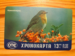 Prepaid Phonecard Greece, OTE - Bird - Grecia