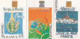 A23 - 3 AFFICHES STADE 98 Pour 2 Euros - Unclassified