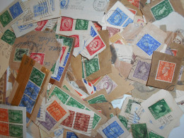 Grande-bretagne , Environ 50 Grammes De Timbres Obliteres - Collezioni