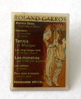 PINS SPORTS TENNIS ROLAND GARROS 93 - PROGRAMME OFFICIEL / 33NAT - Tennis