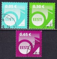 2013. Estonia. Post Horn. Used. Mi. Nr. 751-53 - Estland