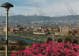 CARTOLINA  C2 TORINO,PIEMONTE-PANORAMA-CENTRO I.N.A.I.L. E MUSEO DELL'AUTOMOBILE-STORIA,BELLA ITALIA,VIAGGIATA 1976 - Musei