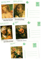 BELGIQUE     ENTIERS POSTAUX  1977  BK 10/14    RUBENS - Illustrierte Postkarten (1971-2014) [BK]