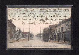 (12/03/24) 78-CPA SARTROUVILLE - AVENUE MAURICE BERTEAUX - ROUTE DE PARIS - Sartrouville