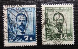 Sowjetunion Mi 300-301 , Sc 328-329 , Erfindung Radio , Gestempelt - Used Stamps