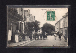 (12/03/24) 78-CPA SEPTEUIL - PLACE DU PAVE - Septeuil