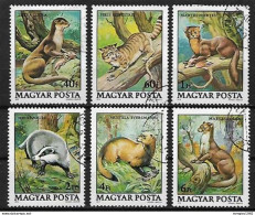 Hongrie 1979 Animaux Sauvages (160) Yvert N° 2690 à 2691 Oblitéré Used - Used Stamps