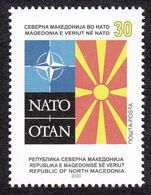 North Macedonia 2020 NATO OTAN Flags MNH - OTAN