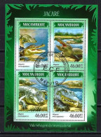 Mozambique 2014 Animaux Crocodiles (167) Yvert N° 6027 à 6030 Oblitérés Used - Mozambique