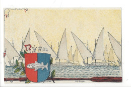 32085 - Nyon Armoiries Poisson Et Barques Du Léman ParTurrian - Nyon