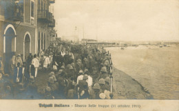 Libye )   TRIPOLI  Italiana -  Sbarco Delle Truppe 11 Octobre 1911 - Libye