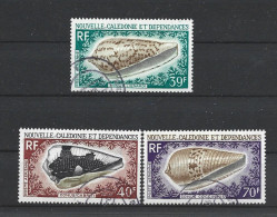 N. Caledonia 1968 Shells Y.T. A 98/100 (0) - Used Stamps