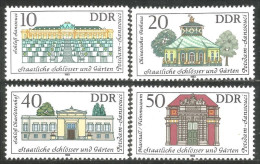 444 Germany DDR Palais Gouvernement Palaces Chinese Teahouse MNH ** Neuf SC (DDR-52b) - Schlösser U. Burgen