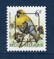 Belgique ,Yv PR 506, Mi 2716V, PRE 829B, **, - Typos 1986-96 (Vögel)