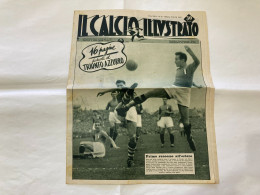 IL CALCIO ILLUSTRATO LA NAZIONALE- ITALIA-FRANCIA  N.15 1948. - Deportes