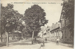 HAUTE SAONE : Hericourt, Faubourg De Belfort, Les Ecoles... - Héricourt