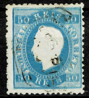 Portugal, 1879/80, # 50a Dent. 12 3/4, Tipo II, Used - Brieven En Documenten