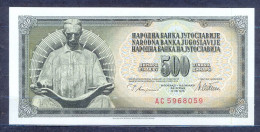 Yugoslavia  - 1978 - 500 Dinar ...P91a...UNC - Yugoslavia