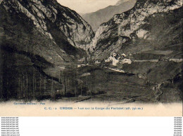 D64  URDOS  Vue Sur La Gorge Du Portalet  ..... - Col Du Somport