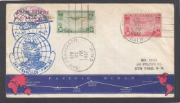 1ER VOL SAN FRANCISCO - MACAU,1937. - Avions