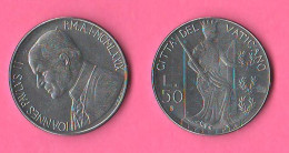 Vaticano 50 Lire 1979 Vatikan City Papa Giovanni Paolo II Joannes Paulus II - Vatican