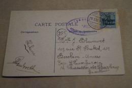 Bel Envoi Avec Oblitération Militaire,1916,oblitération Gembloux,N° 255,guerre 14-18,original Pour Collection - Armée Allemande