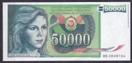 Yugoslavia  - 1988 - 50 000 Dinar ...P96...UNC - Yugoslavia